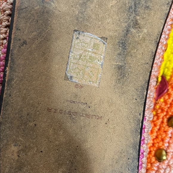 Kurt Geiger Ozark rainbow crochet clog mules - Picture 10 of 10